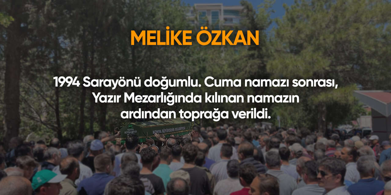 Konya'da bugün vefat edenler | 8 Mayıs 2026 11
